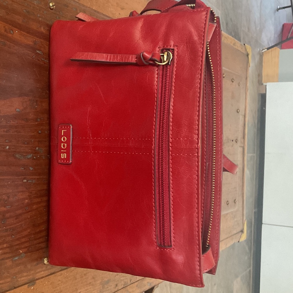 Lodis Red Crossbody Bag